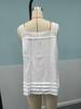 2025 Summer Pleated Lace Patchwork Slimming Versatile Vest Top