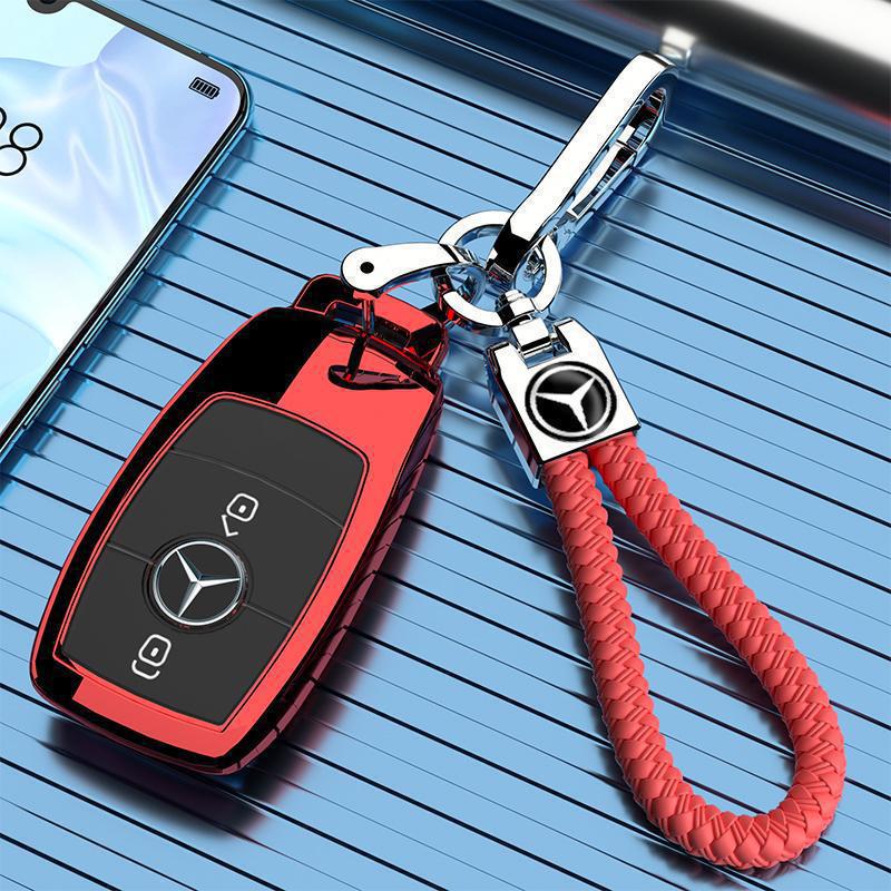 Mercedes GLA200 Key Cover: Premium Men's & Women's Protective Shell for 24 Models with Two-Button Full Package.