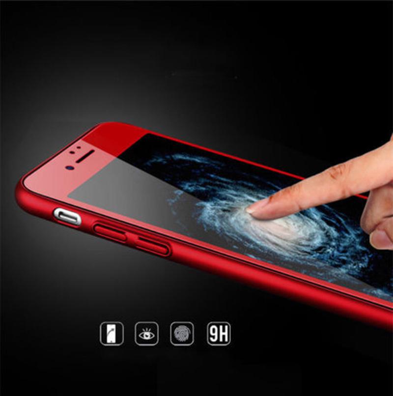 For IPhone 6 6S Plus Full Coverage Tempered Glass Screen Protector Film Guard