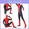 Yetişkinler ve Çocuklar İçin Kaliteli Peter Parker Örümcek Adam Uzakta Evden Cos Kostümü**