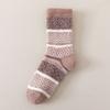 Autumn and Winter Coral Fleece Socks for Women Warm Floor Socks Home Tube Socks Sleep Socks Half Fleece