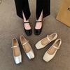 Fashion New Women's Temperament Women's Girls Sweet Mary Jane Pumps Shoes for Women Round Toe Ankle Warp High Heels Woman Dress Shoes