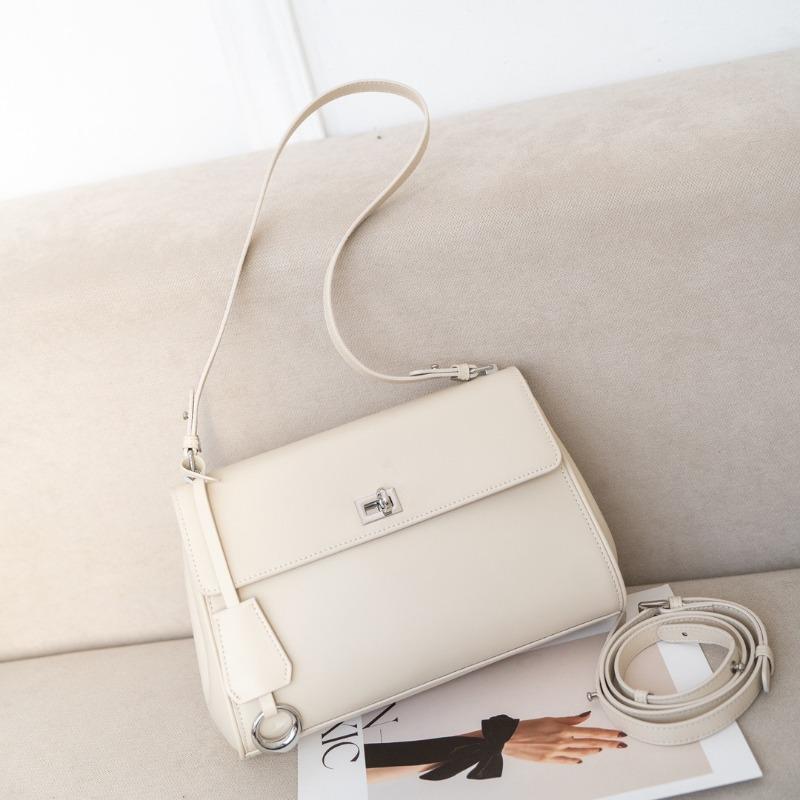 Lockstitch Small Square Bag, Single-shoulder Armpit Bag, Large-capacity Tote Bag, Women's Bag