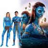 Avatar Inspired Halloween Costume Milk Silk Bodysuit For Fantasy Role Play