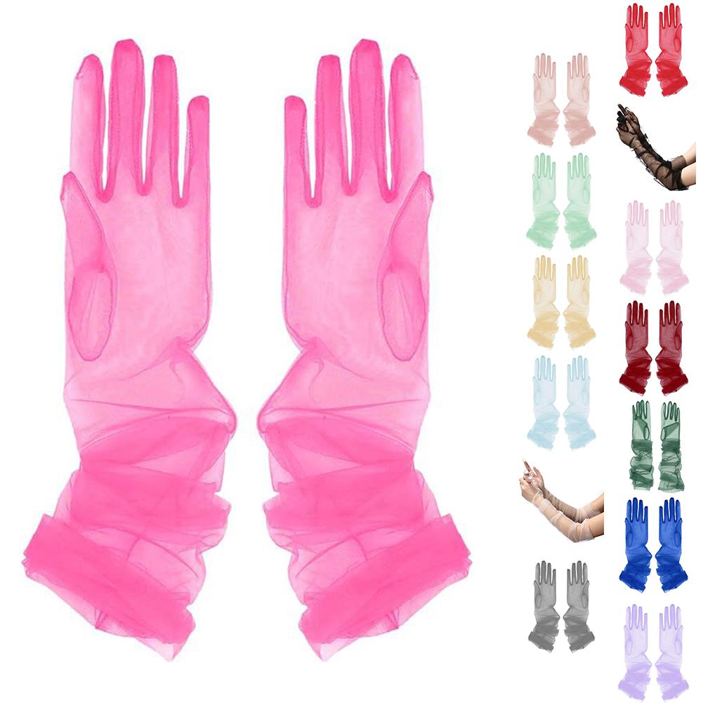 Bridal Gloves Long Evening Gloves Elegant Costume Accessory