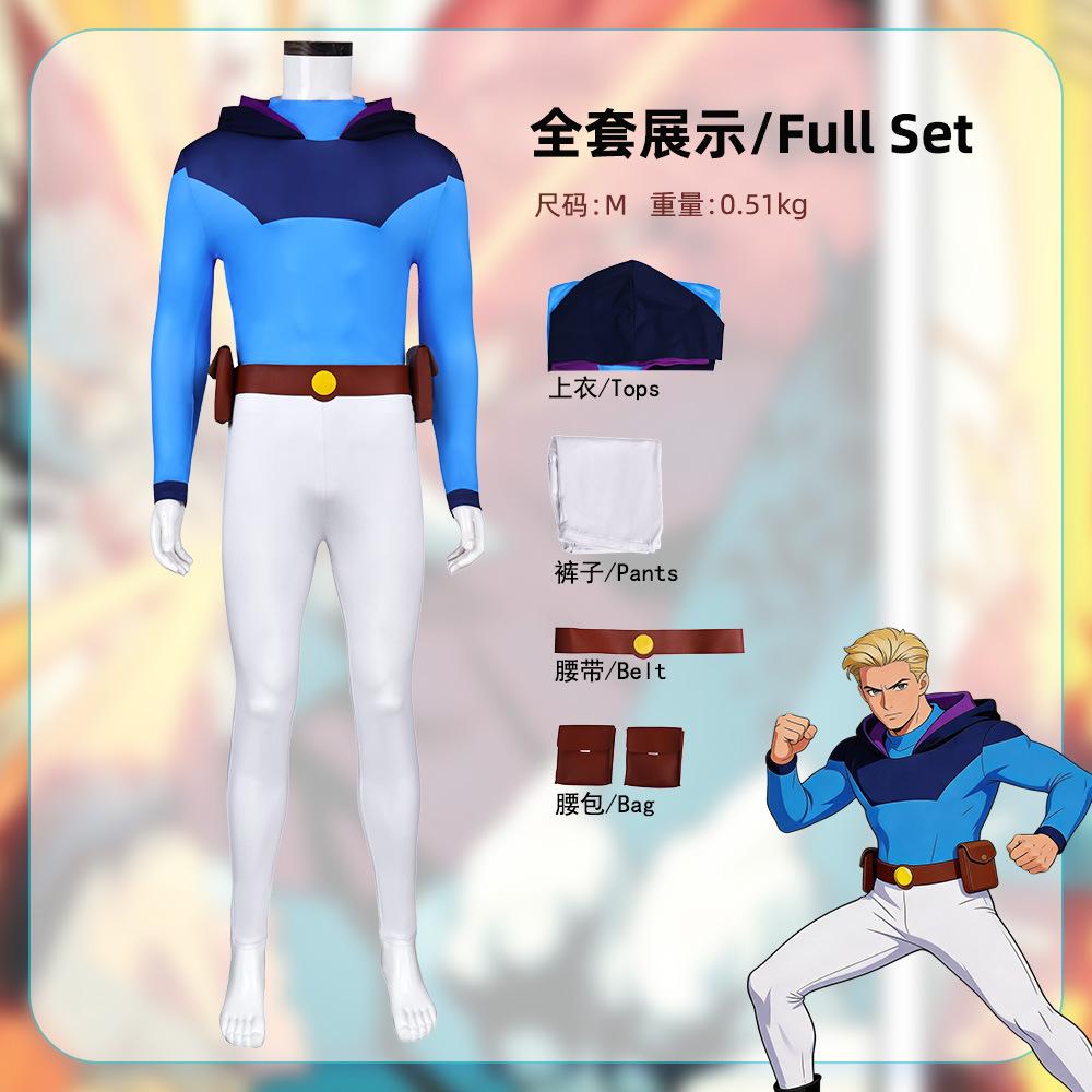 Invincible Boy cosplay outfit: Invincible Omni-Man all-round cosplay outfit XS
