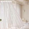 1PC NAPEARL Nordic Living Room Rainbow Striped Jacquard Sheer Curtain for Living Room Bedroom Home Decor