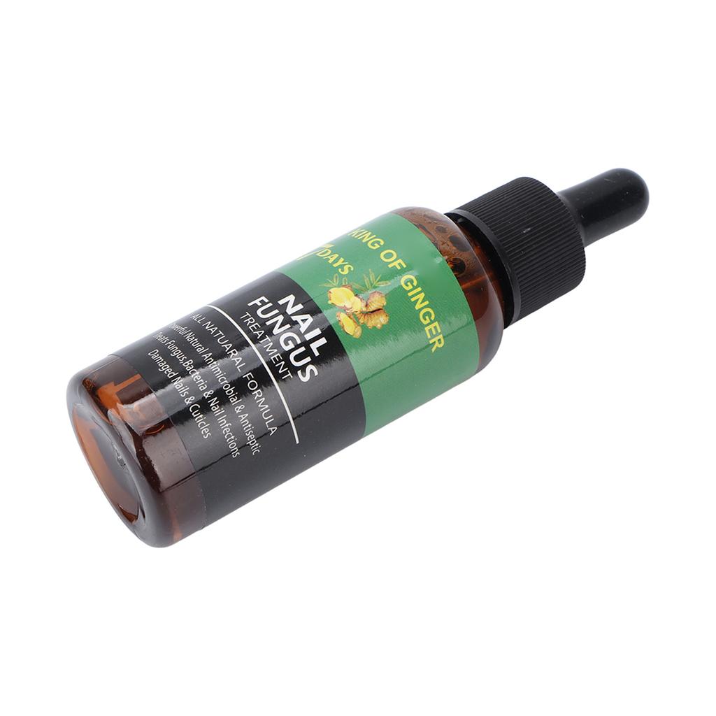 Herb Ginger Fingernail Toenail Repairing Liquid Nail Care Oil for Brittle Crack Toenail 50ml
