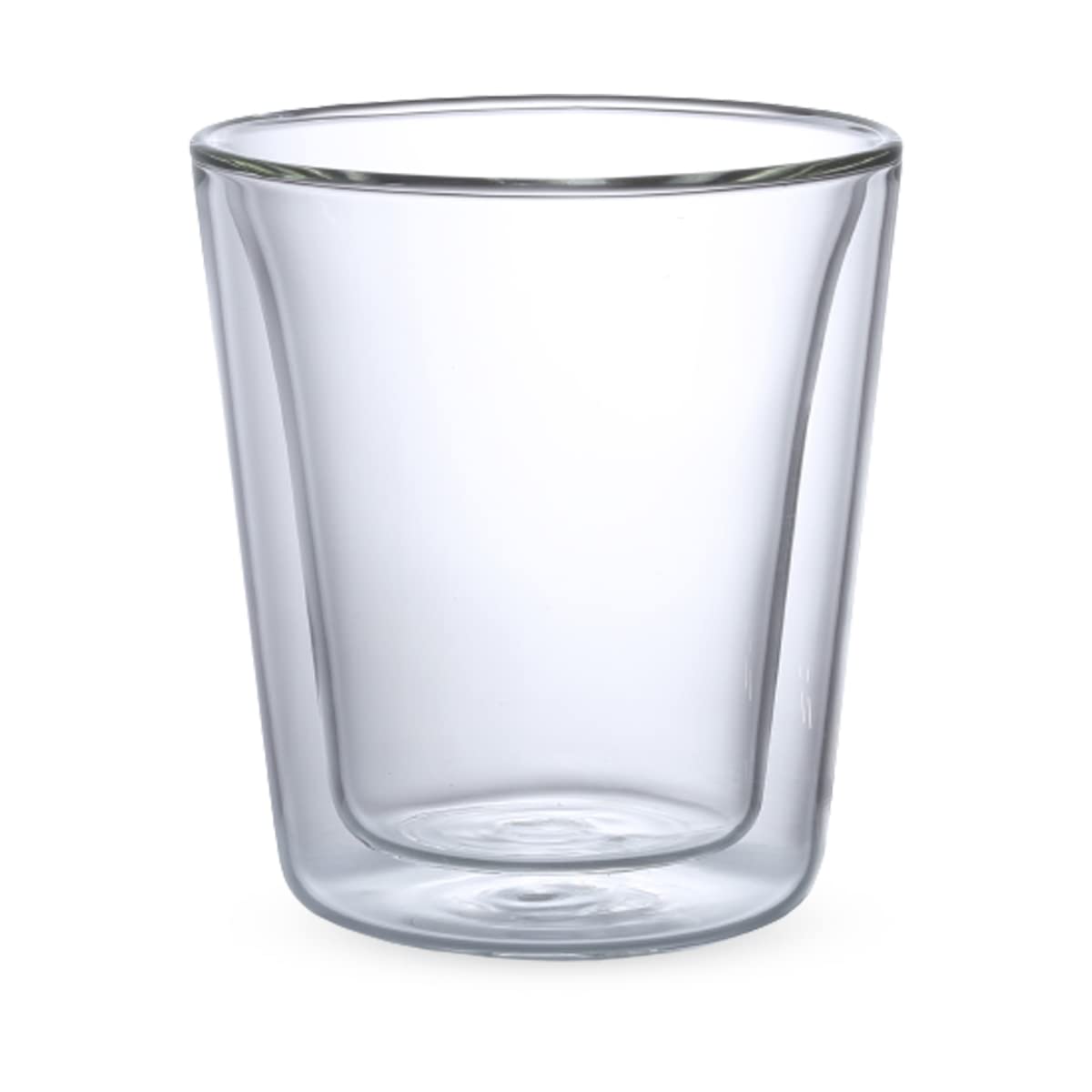 

Ретро Стеклянный Тамблер с Двойной Стенкой и Текущей Моделью J-kitchens Термостойкая Функция, 82xВ90мм, 200сс,