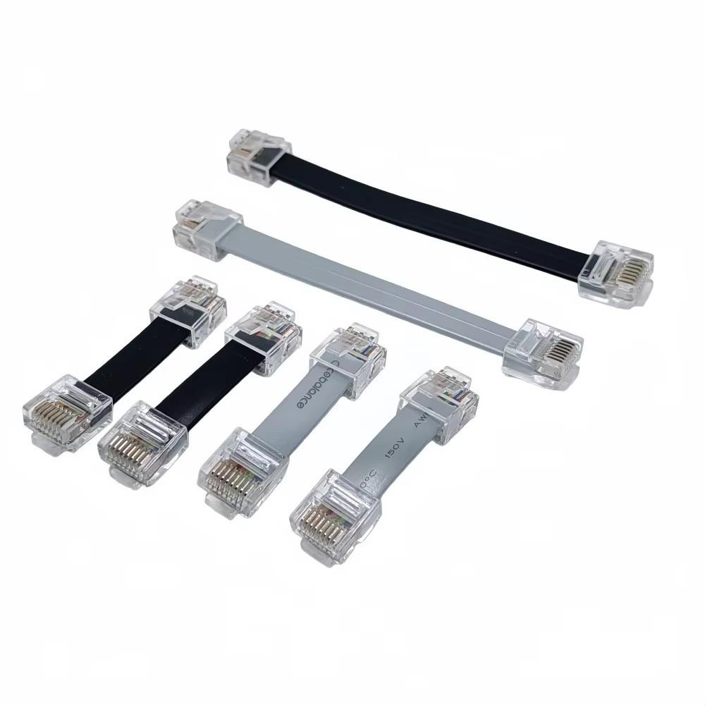 5/10/20/30cm Flat Ethernet Cable 8P8C Connector RJ45 Ethernet Cable for PS5/Xbox/PS4/PS3 For NAS