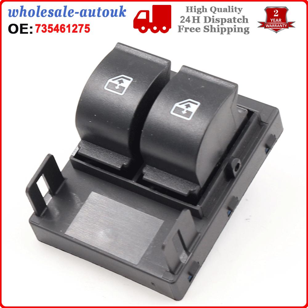 ELECTRIC WINDOW DOUBLE SWITCH BUTTON FRONT RIGHT FOR FIAT DOBLO 263 Diesel 1.6L