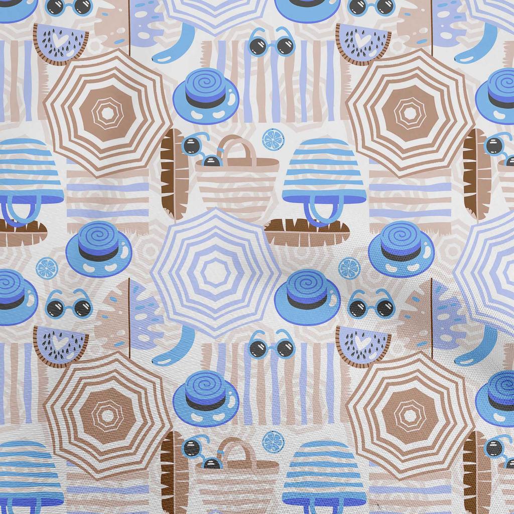 oneOone Cotton Flex Grün Stoff Strandkleid Material Stoff Druckstoff Meterware 40 Zoll