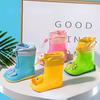 New Girl Rainboots Classic Waterproof Children Shoes Kids Rain Boots PVC Rubber Boots Kids Baby Water Shoes Boy Rain Boots Kids