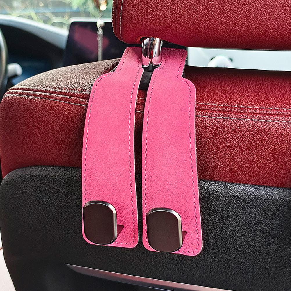 Car Hook Rear Seat Back Hooks Headrest Hanger Clip Double Hooks Holder Storage Car Interior Accessories