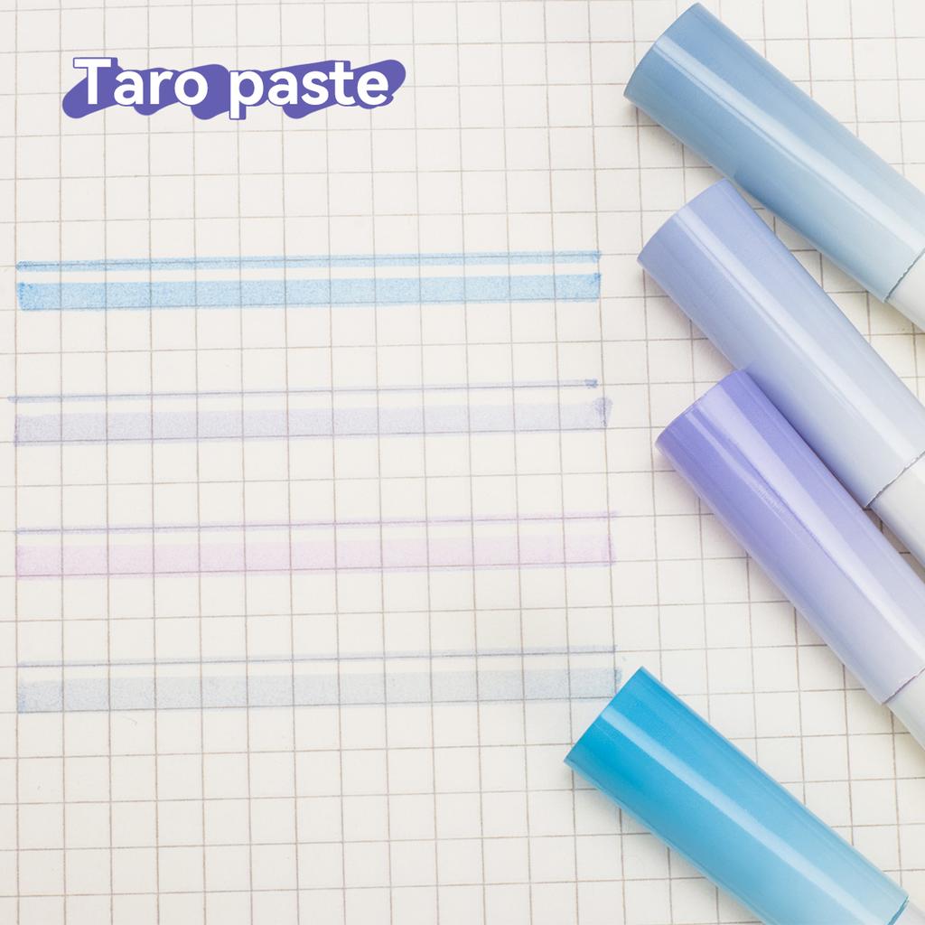 4pcs Kawaii Gradient Fluorescent Marker Pen Painting, Graffiti Cannot Erase Color Pen School Student Stationery Supplies