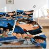 Detective Conan Mystery Print 3Pcs Bedding Setduvet Cover With 2 Bedropillowcase Home Birthday Gift