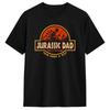 Jurassic Dad Pesca Dolore Trova un Modo Divertente Sarcastico T-shirt Scheletro Estate Harajuku T-shirt Cotone Girocollo Taglie Forti Top