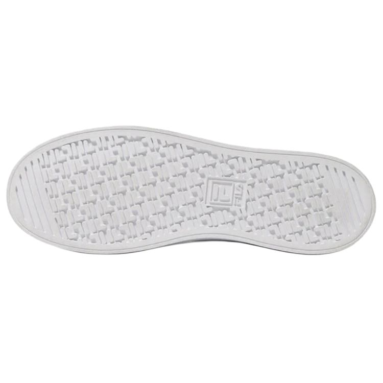 FILA Court Deluxe V2 Retro Comfortable Simple Shock Absorbing Durable Breathable Low Top Sneakers Unisex sneakers White 1XM02342H150