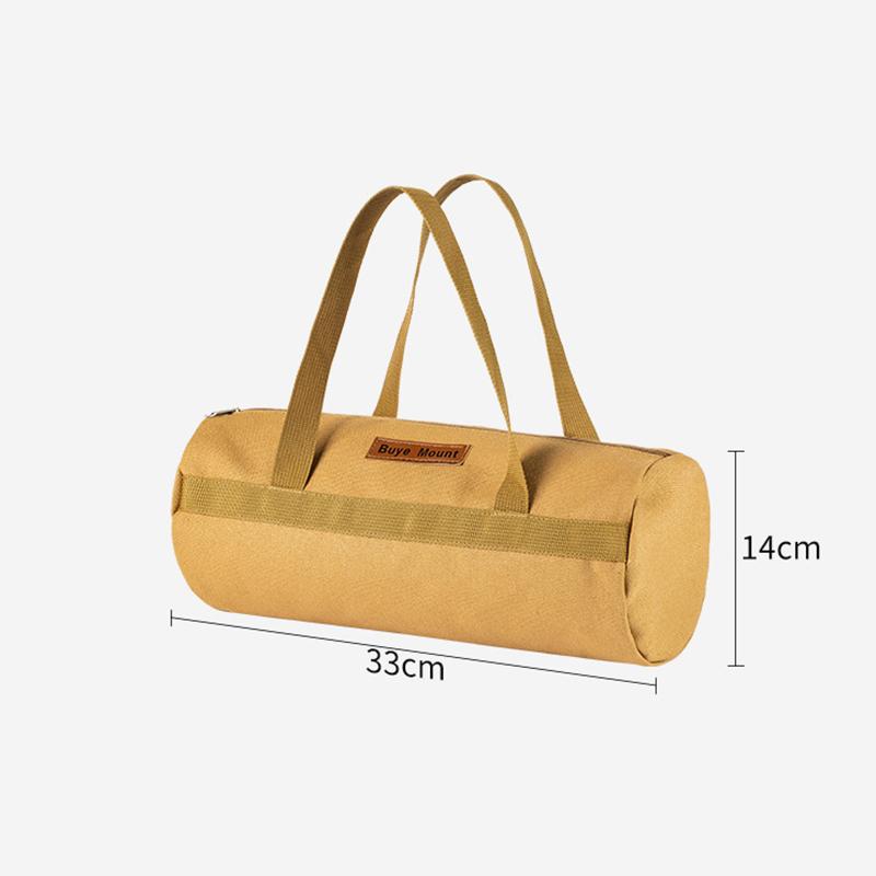 

Сумка для колышков для палатки, цилиндрический рюкзак для хранения колышков, переносная сумка для разных вещей, ящик для хранения инструментов, походное снаряжение S хаки