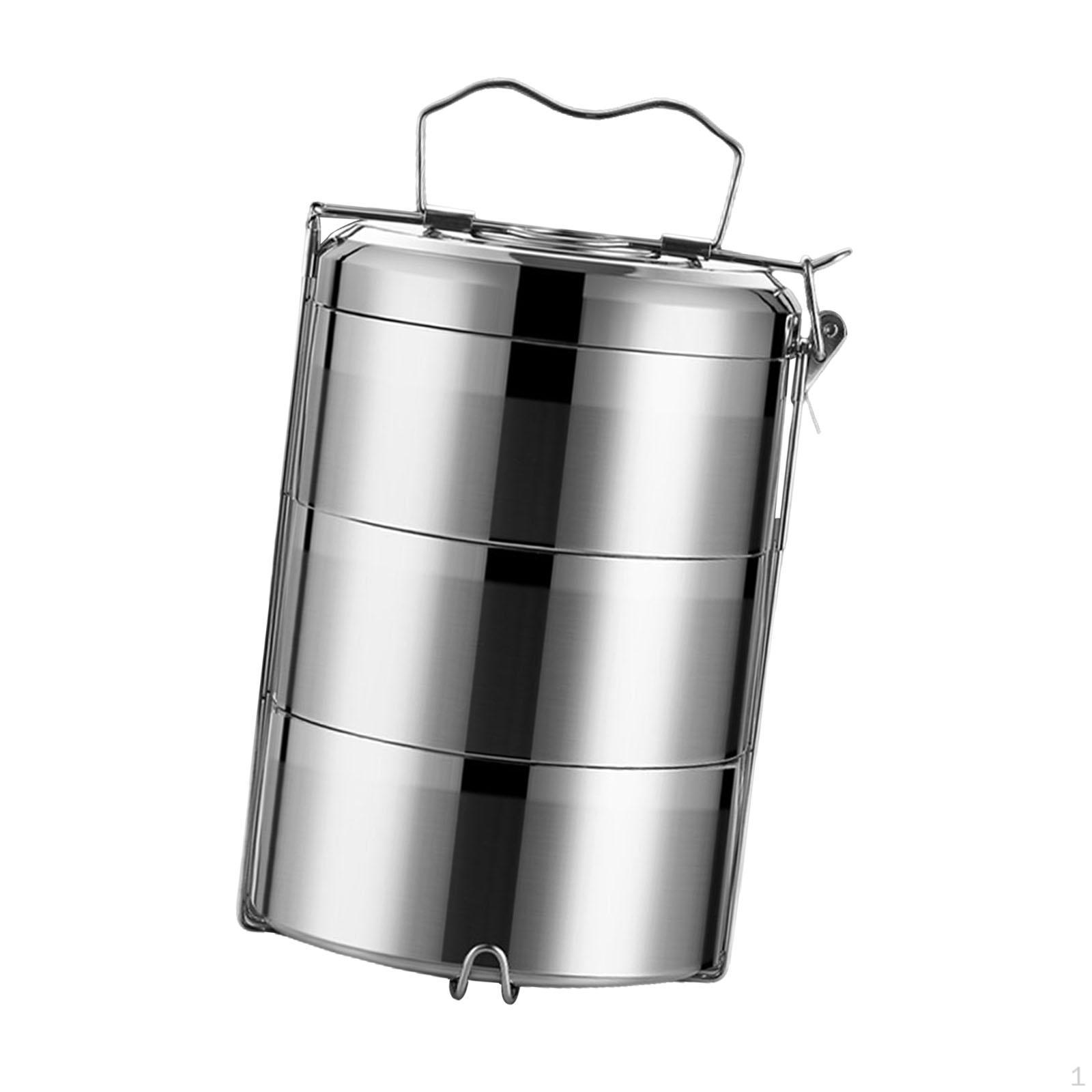 

Контейнер для еды Lunch Carrier, набор для хранения, термобанка для 3 tier