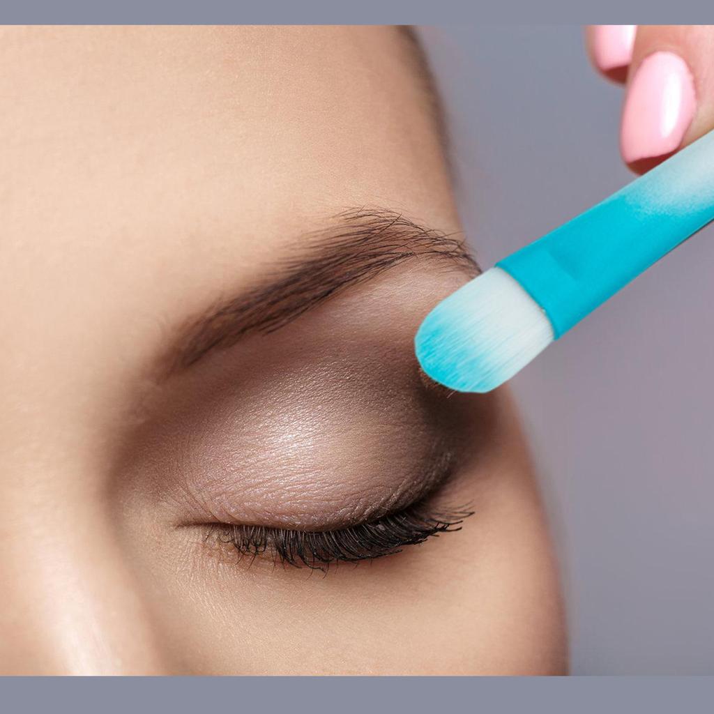 Beaded Makeup Brush Set Metal Handle Makeup Brushes Eyeshadow Brush Blush Brush Beadable Makeup Brushes for Makeup