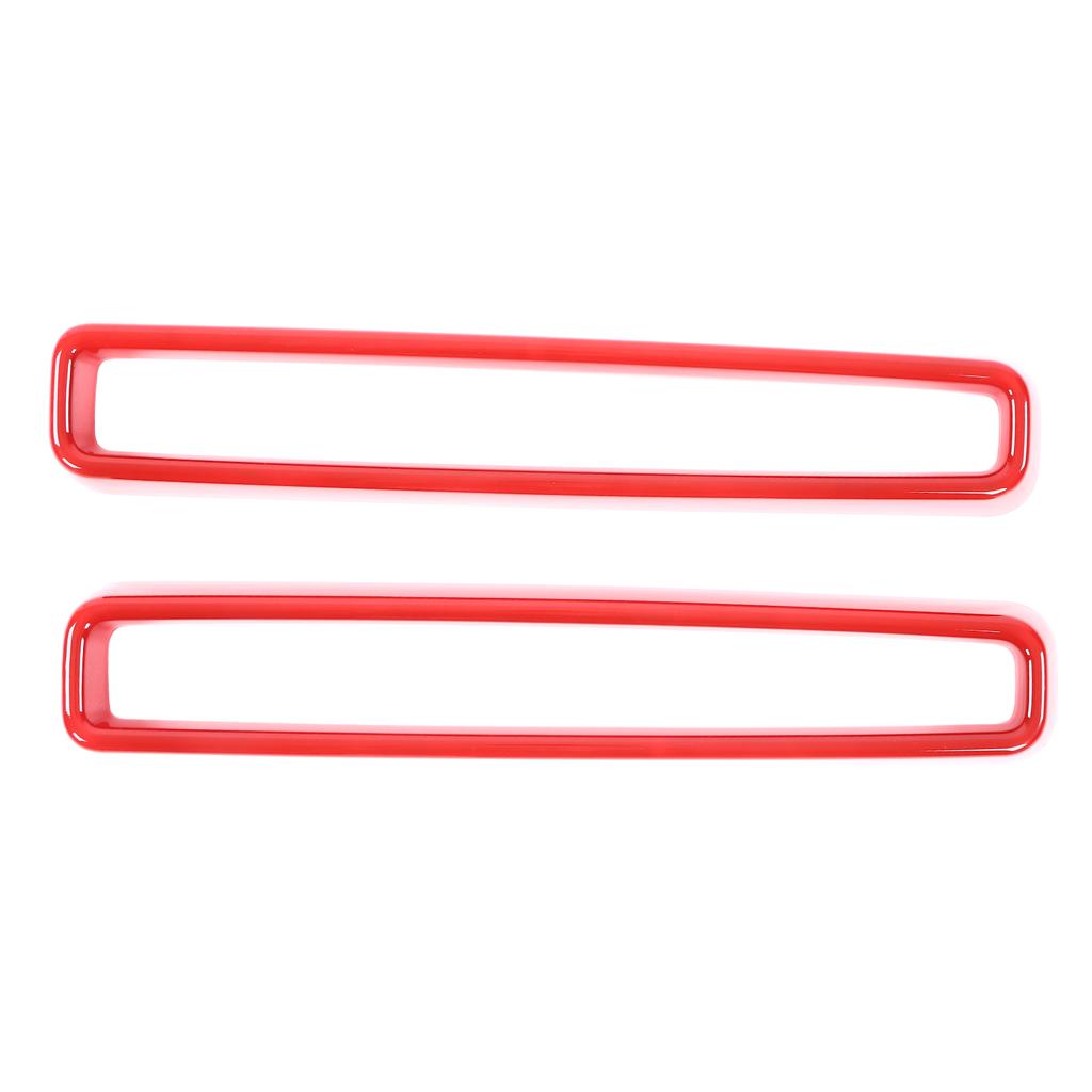 2 Pcs Front Grille Cover Trim Car Adaptations Replacement for     2015‑2021