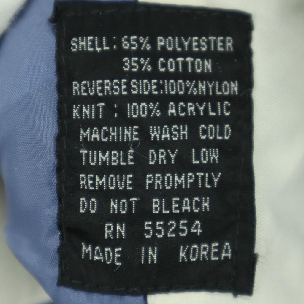 EXPEDITIONS 90s Old Long Sleeve Reversible White Zip Blouson M Light Blue Men's Used