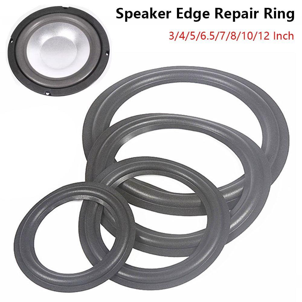 1Pcs Rubber Speaker Edge Repair Ring Woofer Edge Ring Speaker Repair Accessories