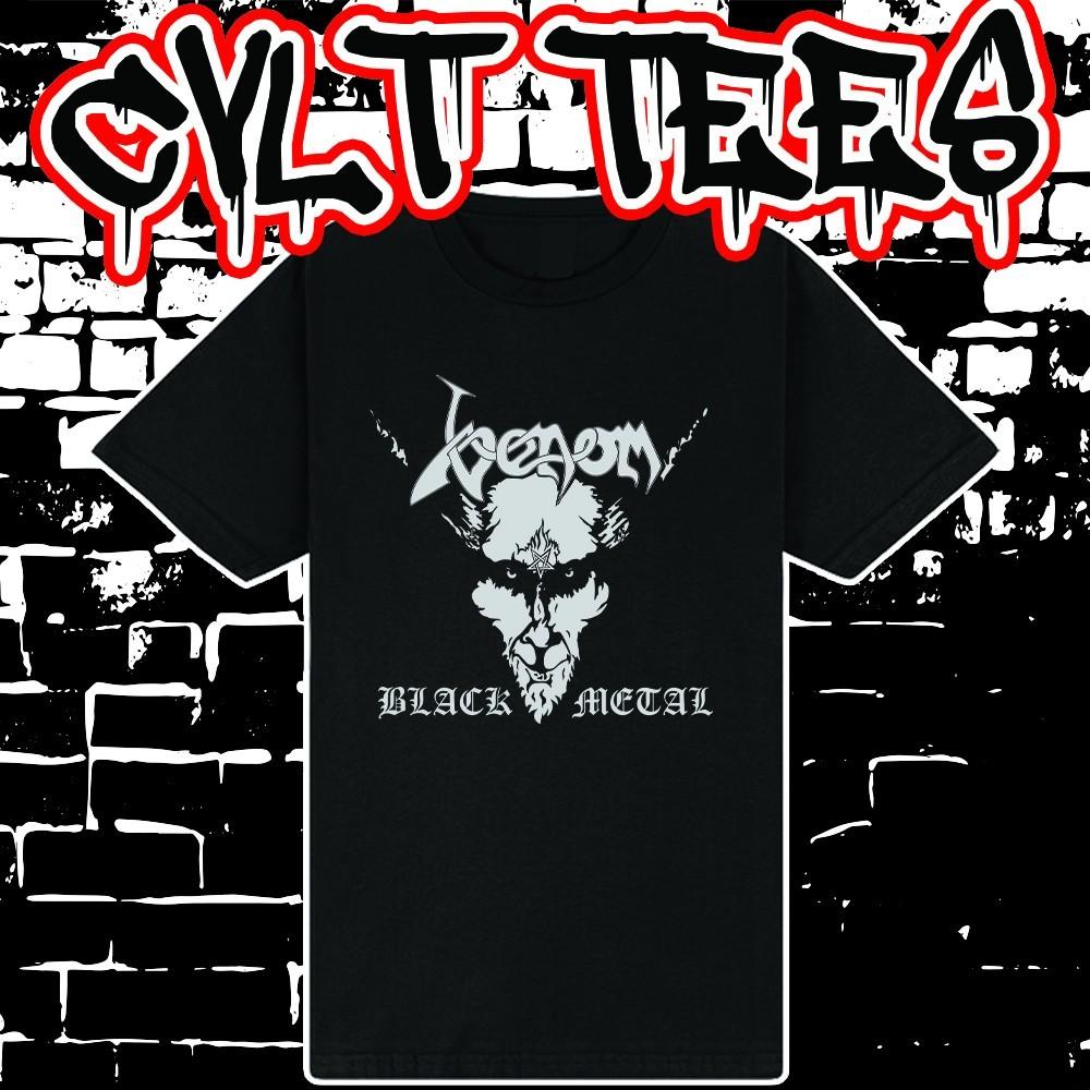 Venom Black Metal Band Tee 100% Cotton Unisex T-Shirt S