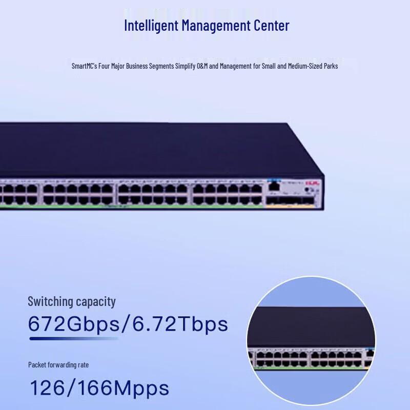 H3C S5130V2-52P-PWR-LI Layer 3 Managed Enterprise Network Switch