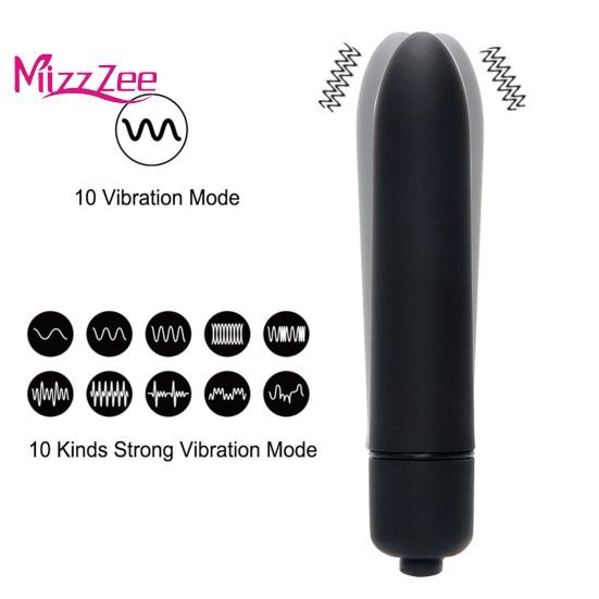 Mizz Zee vanntett elektrisk vagina bærbar 10 hastigheter for vibratormassasjepar kvinner