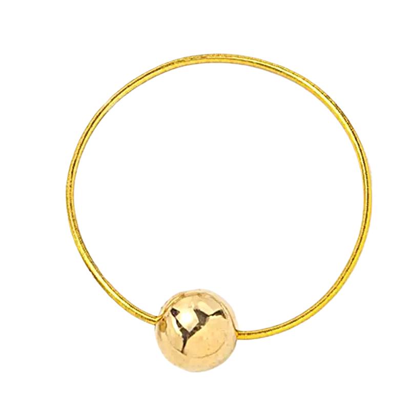1/4 PCS Headwear Elegant Ball Designs High-End Headbands Korean Style Hair Rings Ultra-Bright Hairpins Simple Gold/Silver Headrope