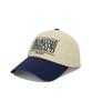 Malittepeulangsowajeobeo Classic Logo 6Panel Color Block Cap Navy