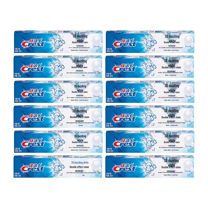 

Crest 3D White Dual Action Toothpaste