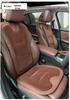 Universal Thickened Flannel Car Seat Cushion Set for All Seasons (3-Piece)