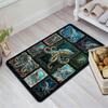 Ocean Octopus Frames Pattern Rug Floor Mat for Living Room or Bedroom Soft and Comfortable Carpet a Gift for Birthday and Holiday.