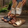 Women Slippers Casual Flat Open Heel Shoes Lightweight Comfortable Sports Slippers Fashion Designer Sandals Slides