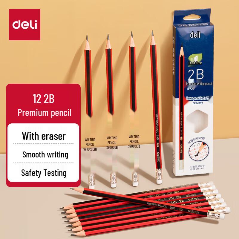 Deli 2B Writing Pencil