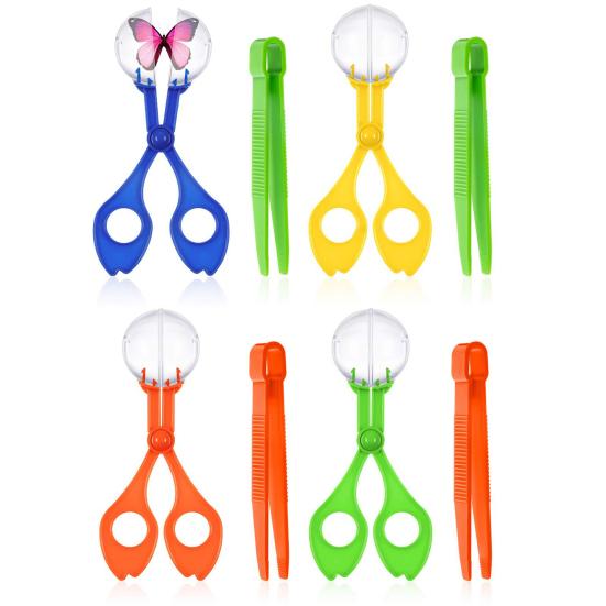 Nature Exploration Toy Skill Development Hand-eye Coordination Smell-less Plastic Scissor Clamp Small Animal