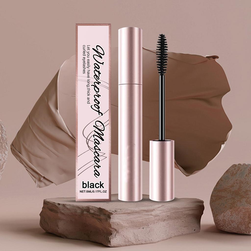 Řasenka pro prodlužování řas pro ženy, objemová, neuvěřitelná délka, dlouhotrvající, neslepuje, řasenka bez žmolků 5 ml