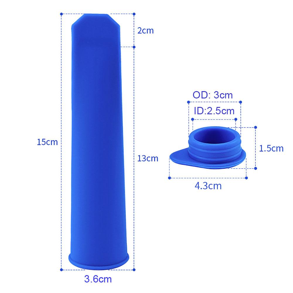 Silikonový výrobník nanuků Silicone World Summer Lolly Forma DIY Silikonová forma na zmrzlinu potravinářské kvality Ledová nanuková forma Forma na ledové kostky Kuchyňské pomůcky