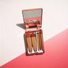 Makeup Brush Set Mirror Case Portable Box with Mirror Multi-function Loose Brush Blush Brush Beauty Tool