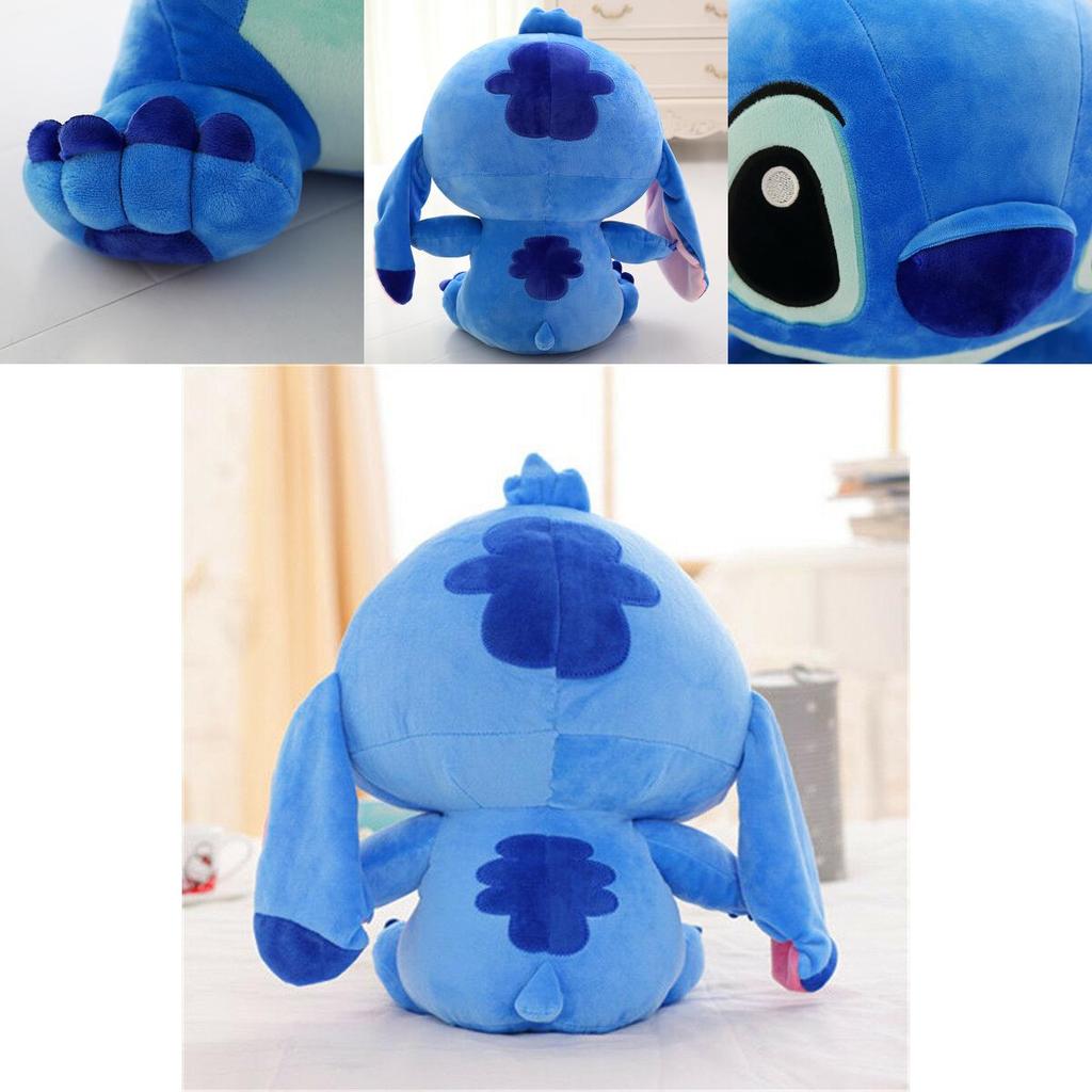 Roztomilý Lilo Stitch Plyšová Modrá Hračka Pro Děti Měkká Vyplněná K Mazlení 30cm Domácí Dekorace