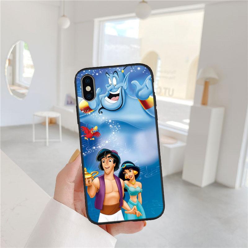 CJ1 Aladdin Soft Shell Phone Case for iPhone SE X XS XR 11 16E 17 Pro Max Air 8 7 6 6s Plus