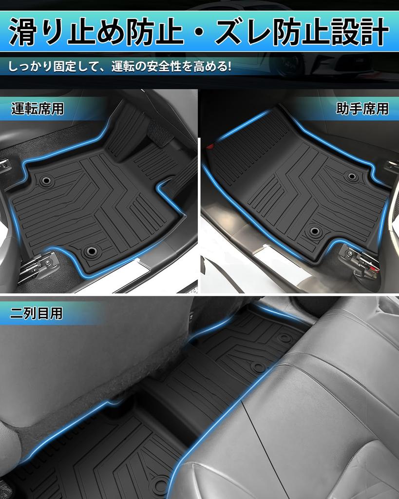 Cartist Lexus New NX NX250 NX350h Floor Mats 3D Car Mats for Automatic Models Current Models Second Mats Waterproof Mats Stain Resistant TPE Material