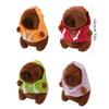 Adorable Capybara Pendant Plush Toy for Desktop Ornaments and Keychain Bag Hanging Ornament