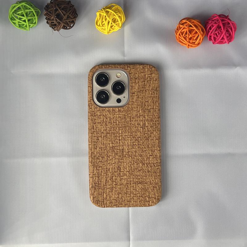 

Текстурированный чехол для телефона Apple 15promax из плетеной ткани, подходит для iPhone14, ударопрочный 13, простой 12, получехол iPhone 11 6.1 inch
