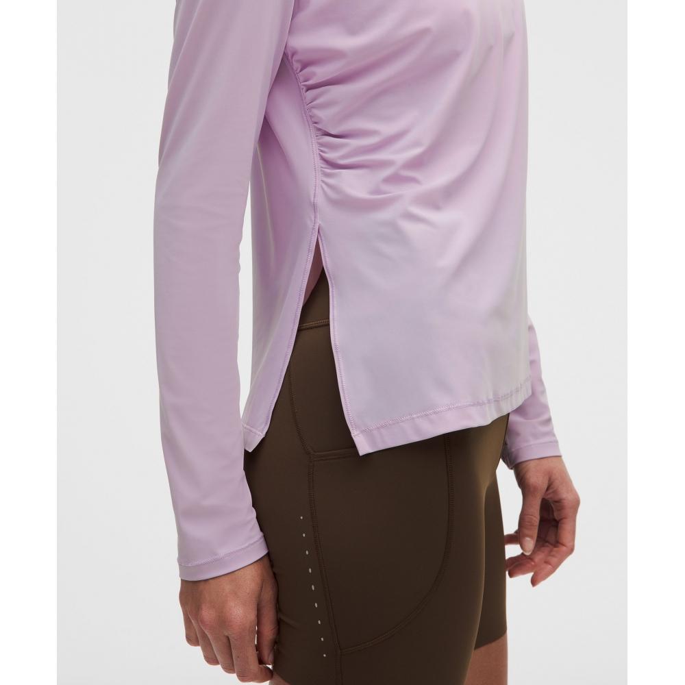 Lullulemon Side Lucid Running Long Sleeve Shirt Llay
