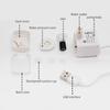 Pet Water Fountain Pump Automatic Water Fountain Pump Portable Submersible Motor With Light Multifunctional Pets Accessories For