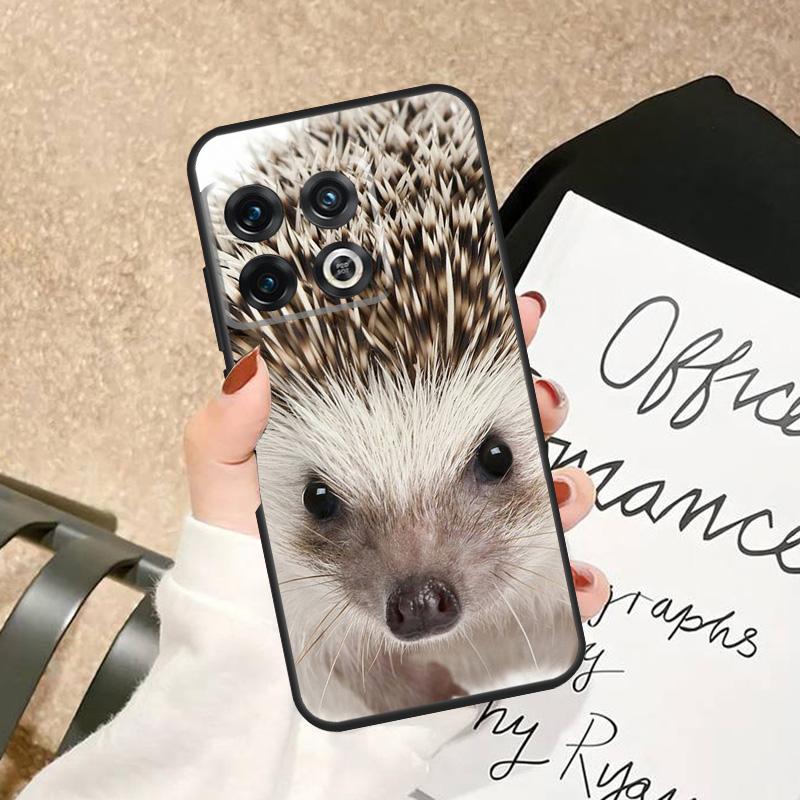 Prickly Hedgehog Case For OnePlus 10 Pro 10T 8T 13T 15 13 12 11 15R 13R 12R Nord 5 CE 4 2 3 Lite N20 N30 Cover